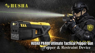 جهاز رذاذ الفلفل التكتيكي وضبط النفس من HUSHA PX400