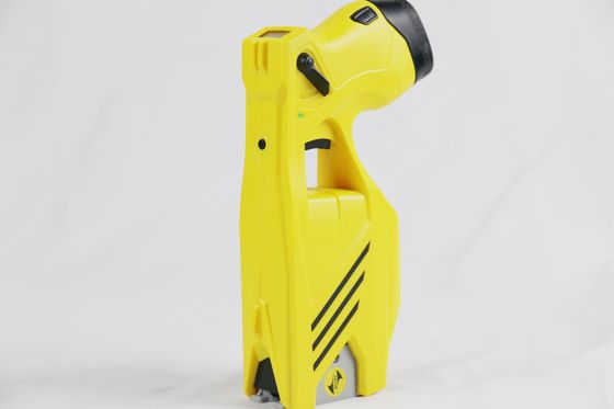 شراء HUSHA TX200P بطاقات الصدمة الكهربائية المزدوجة بندقية الصدمة مع IP57 مقاومة للماء والليزر المزدوج والضوء LED أداة تكتيكية لإنفاذ القانون التصنيع عبر الإنترنت